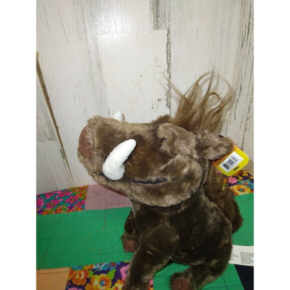 NEW DISNEY THE LION KING PUMBAA 7" Talking  Plush - Picture 5 of 11